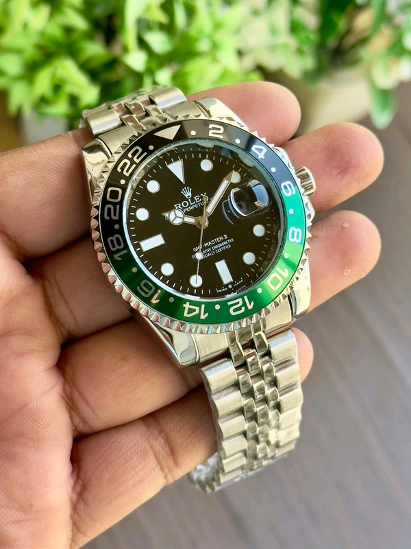 ROLEX GMT MASTER Chrono Watch For Men