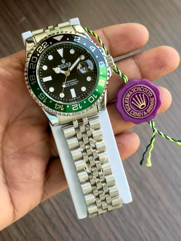 ROLEX GMT MASTER Chrono Watch For Men