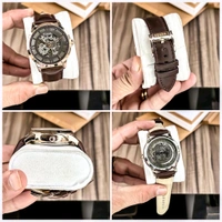 Fossil Brown Leather Strap Analog Watch For Men