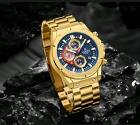EDIFICE Chronograph Watch With Luminous Dial - Fast (1-2 days)
