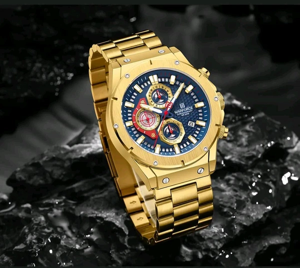 EDIFICE Chronograph Watch With Luminous Dial - Fast (1-2 days)