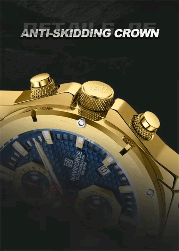 EDIFICE Chronograph Watch With Luminous Dial - Fast (1-2 days)
