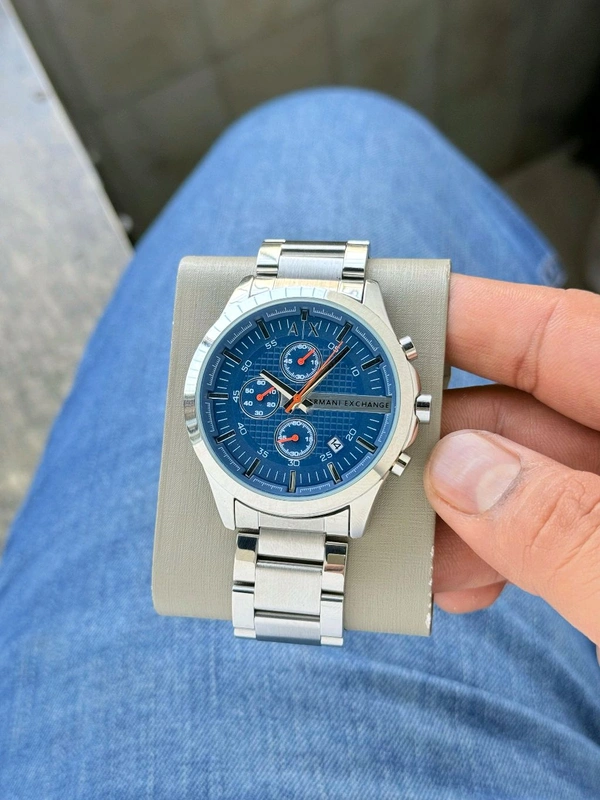 Armani Exchange Hampton Chronograph Watch For Men  - Normal (5-6 days)