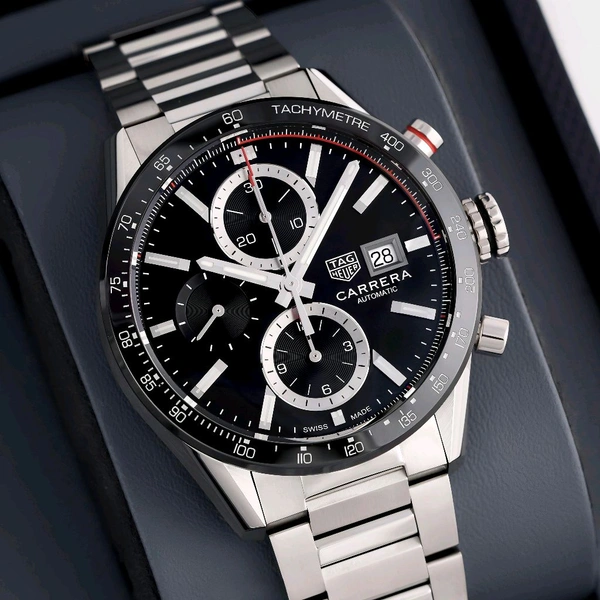TAG HEUER CARRERA Chronograph Watch For Men - Fast (2-3 days)