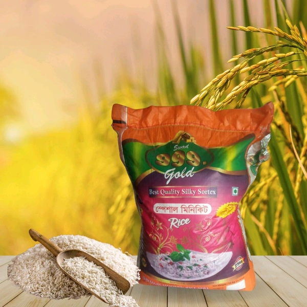 999 GOLD  999 Gold Special Miniket Rice,25kg - Normal (4-5hours)