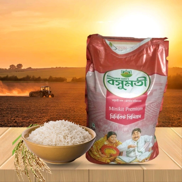 BASUMATI  Basumati Miniket Rice, Premium Miniket Rice,26kg - Normal (4-5hours)