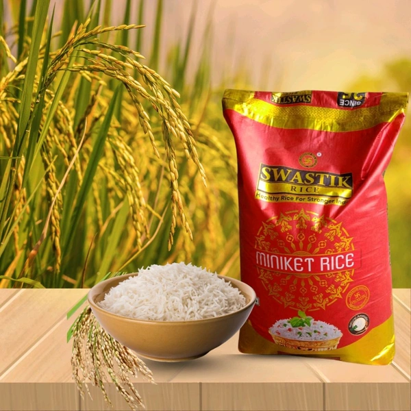 SWASTIK  Swastik Miniket Rice ,Healthy Miniket Rice, 25kg - Normal (4-5hours)