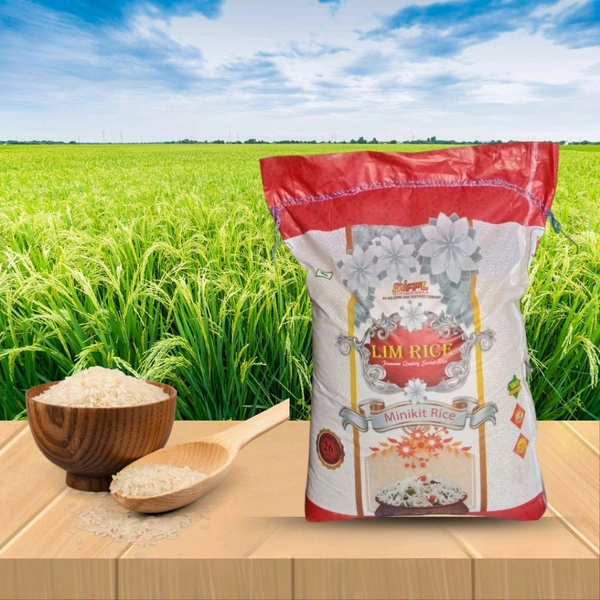 LIM RICE Lim Miniket Rice, Premium Quality Sorted Rice, 26kg - Normal (4-5hours)