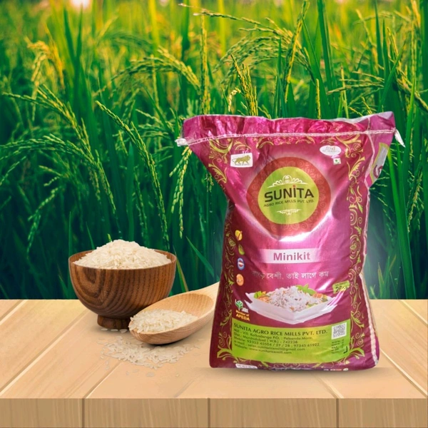 Sunita Miniket Rice, Premium Quality Sortex Rice, 26kg - Normal (4-5hours)