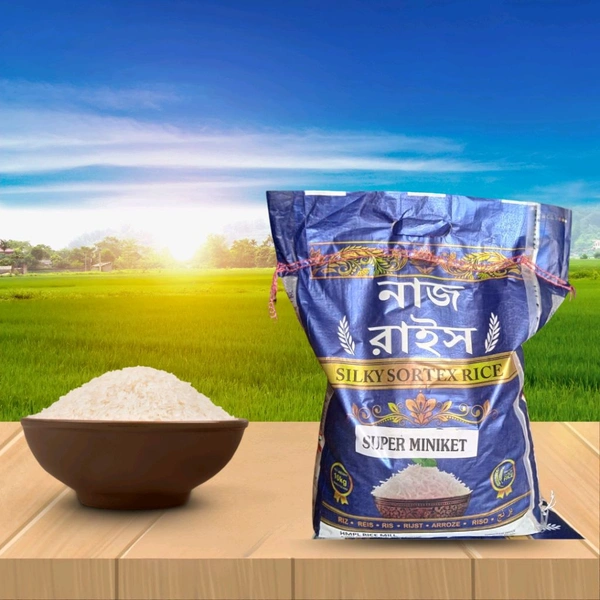 Naj Super Miniket Rice, Silky Sortex Rice, 10kg - Normal (4-5 hours)