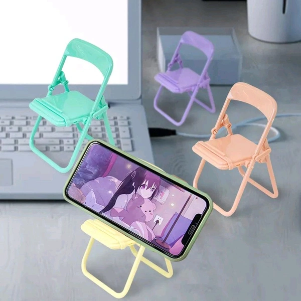 1 Pc Chair Mobile Stand Used In All Kinds Of Household And Official Purposes As A Stand And Holder For Mobiles And Smartphones Etc.