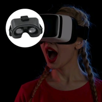 3D VR Glasses Virtual Reality Goggles Headset for All Smartphone VR Goggles-For 3D VR Movies Video Games (1 Pc)