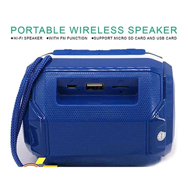 6155 Wireless Rechargeable Portable Premium DJ Bass Multimedia Speaker Bluetooth speaker (Media Player) Description :-Wireless music streaming via BluetoothEnjoy every bit of a beat through high Performance sound by powerful speakersEnjoy long range Bluetooth connectivity and compatibility with all devices, be them android or iOSLightweight & compact designFashionable Appearance De