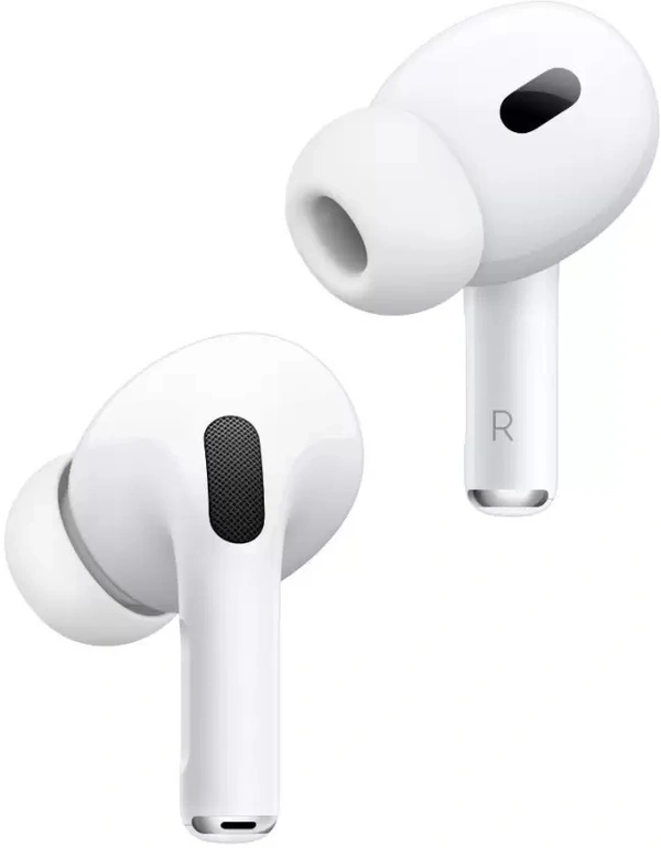 AirPods Pro (2nd generation) with Active Noise Cancellation, Spatial Audio Bluetooth Headset  (White, True Wireless)