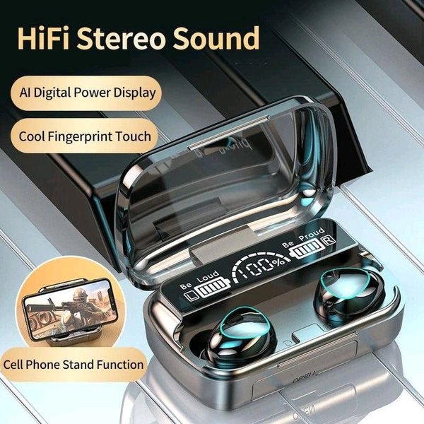 Newest Wireless In-Ear Earbuds Bluetooth 5.0 Headphones Mini Stereo Earbuds Sport Headset Bass Sound Built-In Mic Phone M10 TWS (Ear Buds, AirPods, Headphones)