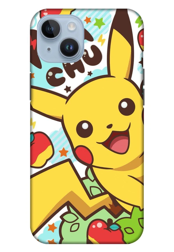 Pika Chu Apple Iphone 14 Plus Mobile Cover