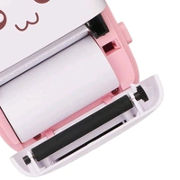 POCKET MINI PRINTER, MOBILE PHONE BLUETOOTH CONNECTION WIRELESS MINI THERMAL PRINTER WITH ANDROID OR IOS APP FOR PICTURES, PORTABLE SMART PRINTER,CONTAINS 1 ROLLS THERMAL PAPER, WITH FAST PAPER OUTPUT FOR PHOTO IMAGE