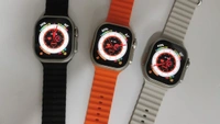 Watch Ultra GPS + Cellular with Orange Alpine Loop (49mm, Titanium Case) - Web Orange