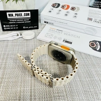 Watch Ultra GPS + Cellular with Orange Alpine Loop (49mm, Titanium Case) - White