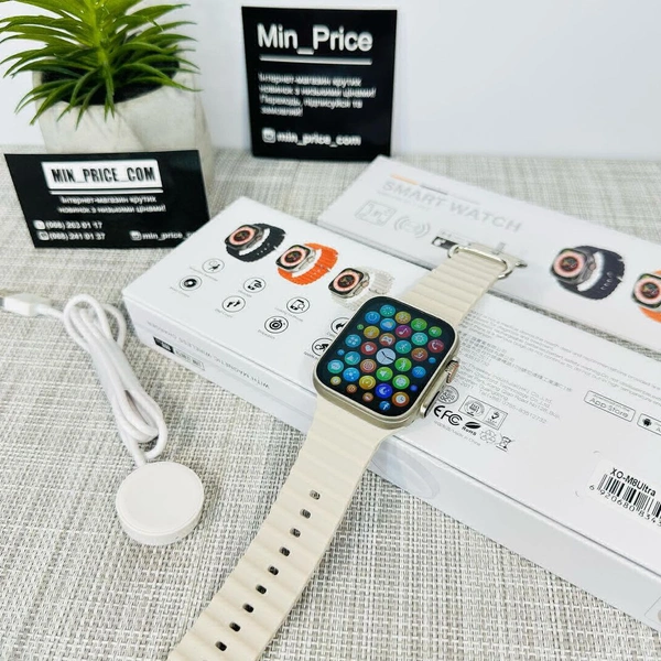 Watch Ultra GPS + Cellular with Orange Alpine Loop (49mm, Titanium Case) - White
