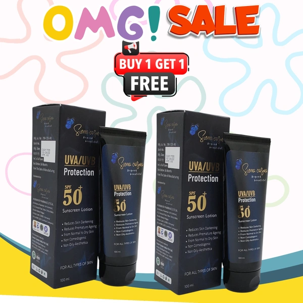 SIERRA COSMO SPF 50 (BUY 1 BET 1 ) - 100ML EACH