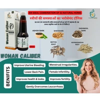 Woman caliber utrine Syrup for Women Health & Menstrual Disorder | Hormonal Balance Supplement - 225 ML X 3 Pack - 225ML