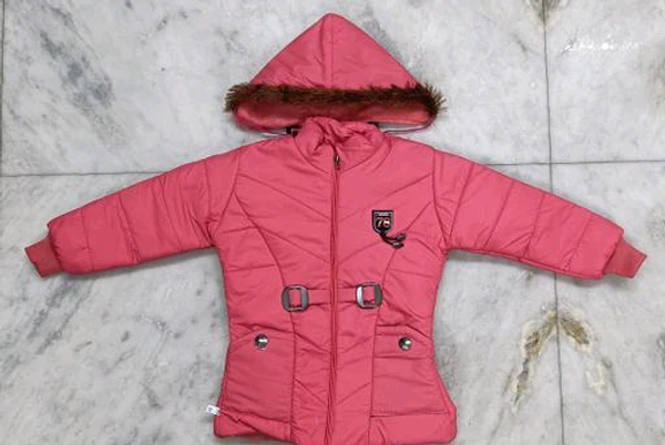 Baby Kids Jacket  - Pink Lace, 1-2 Year