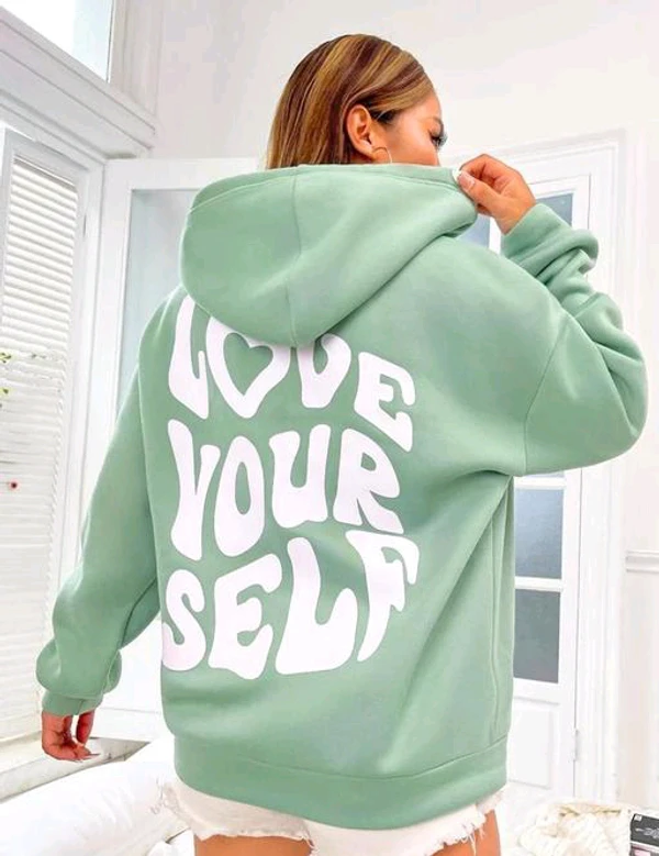 Girls Hoodies  - Green, XS