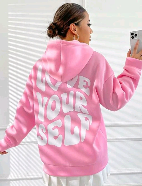 Girls Hoodies  - Pink Lace, XS