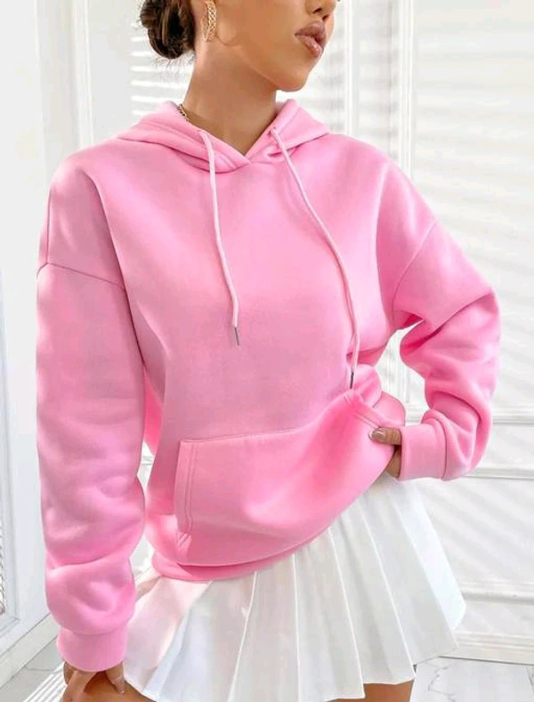 Girls Hoodies  - Pink Lace, XS