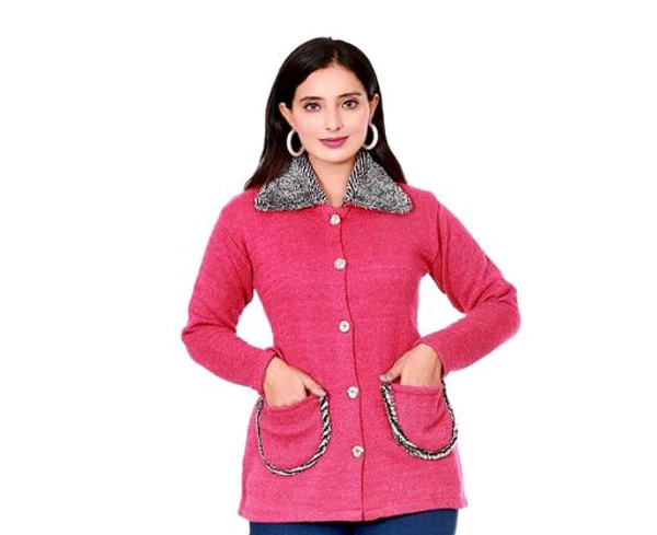 Beautiful Women Cardigan  - Wild Watermelon, Free