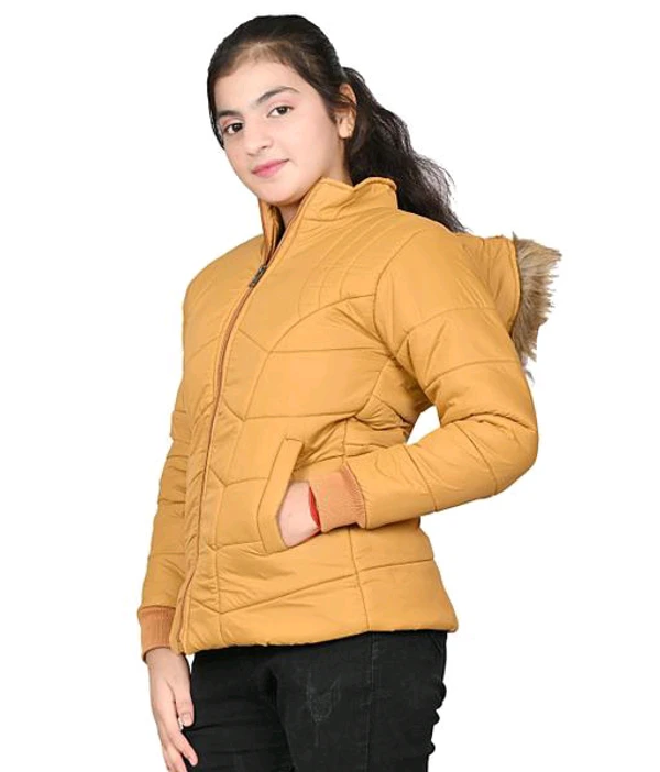 Girls Jacket  - Web Orange, 6-7 Year