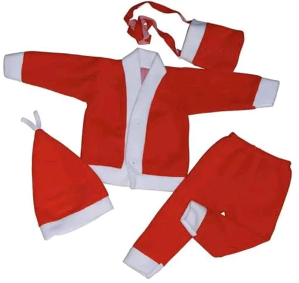 Beautiful Santa Dress For Kids  - 3-6 Month