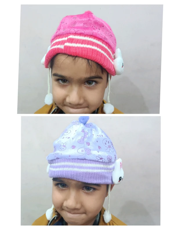 Beautiful Cap For Kids  - Turquoise