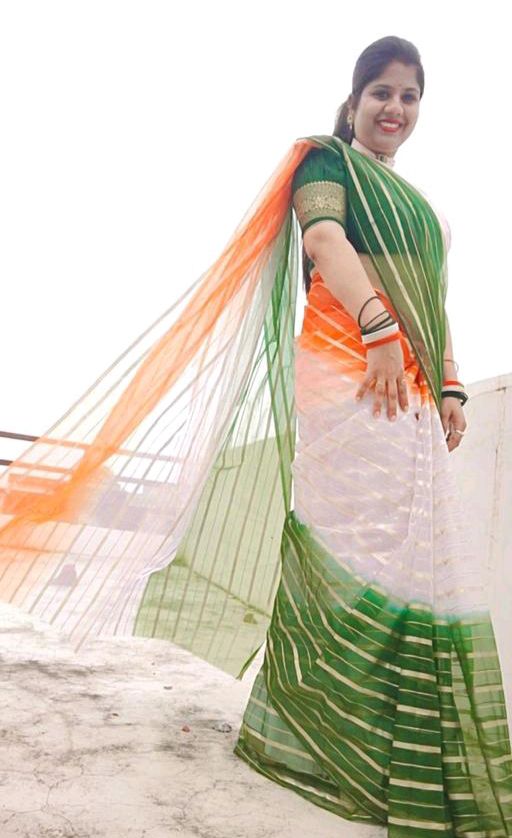 Independent And Republic Day Saree(gurumart Trusted) - Free Size at Rs 375  | यूनिफार्म साड़ी - Gurumart, Sultanganj | ID: 2853261860491