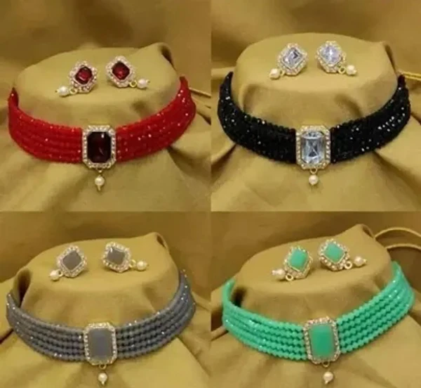 Combo Pack Of 4 Necklace Set - 1