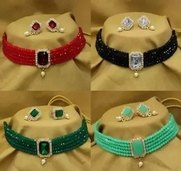 Combo Pack Of 4 Necklace Set - 1