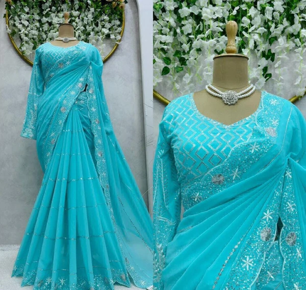 Beautiful Georgette Saree 