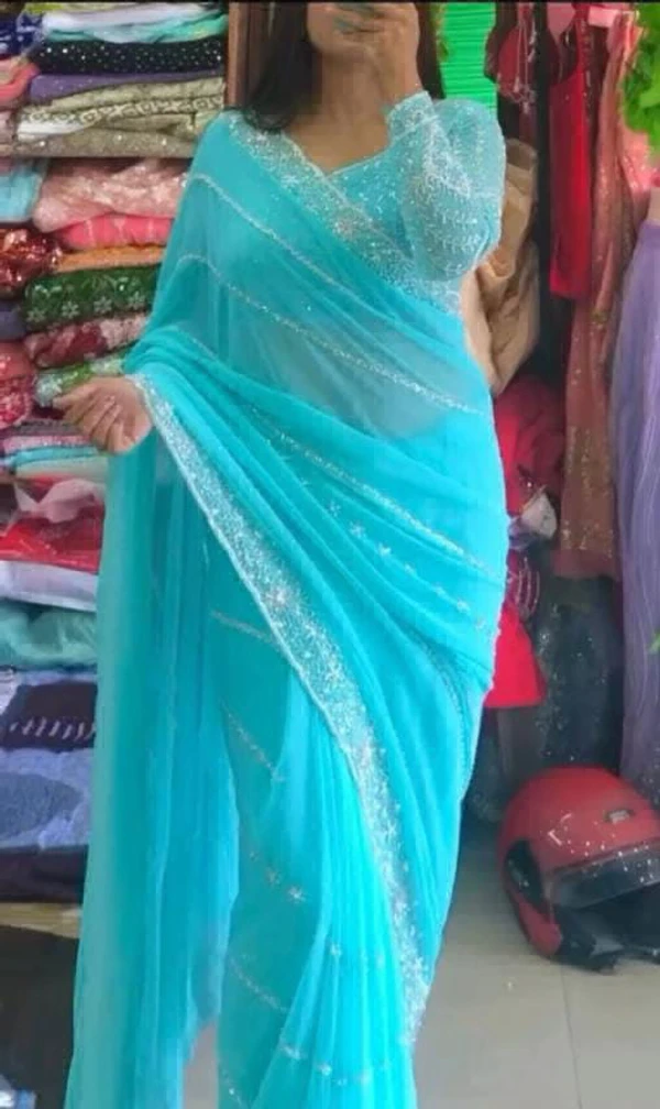 Beautiful Georgette Saree 