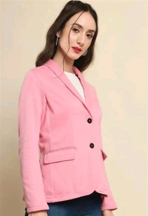 Girls Blazer  - Pink Lace, L