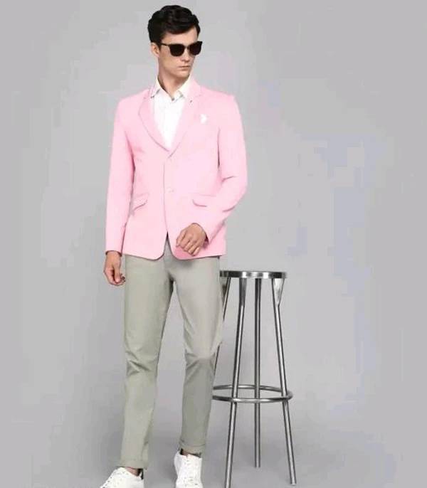 Mens Blazer  - Lavender Rose, S