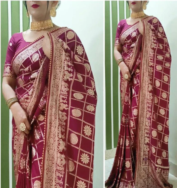 Dola Silk Saree  - RANI