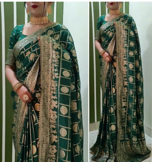 Dola Silk Saree  - RANI