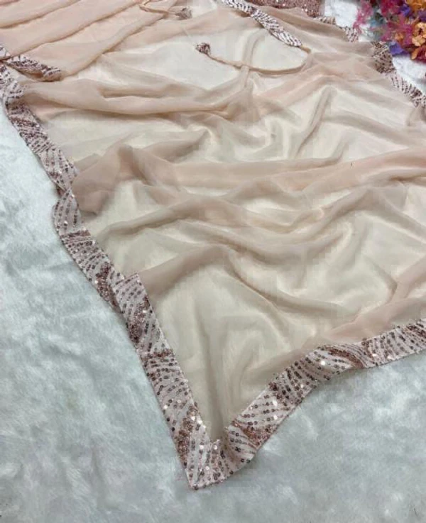 Ready To Wear Saree - Free Size Up To 42