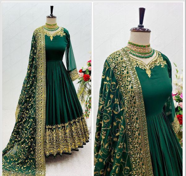Beautiful Festival Collection  - green, M