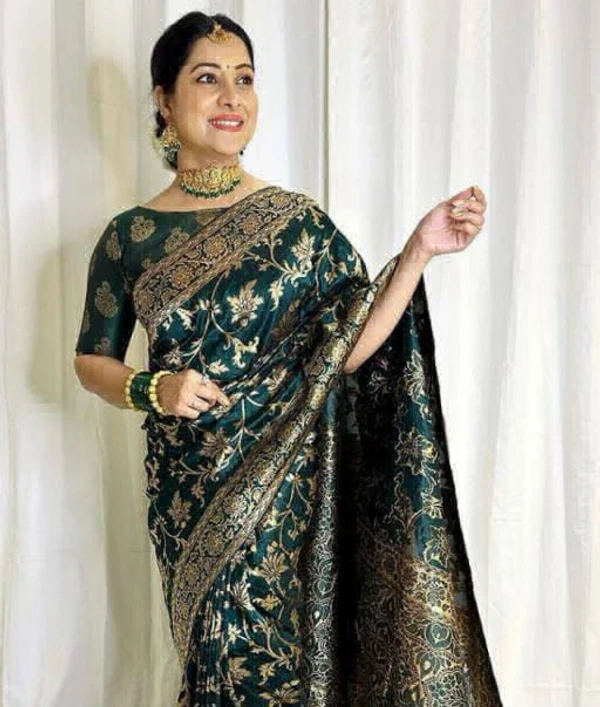 Silk Saree - green