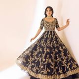 Anarkali Gown - Free Size Up To 44