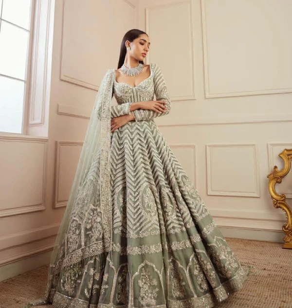 Party Wear Lehenga Chunni Collection  - Free Size Up To 42