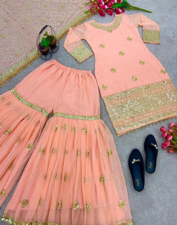 Party Wear Gharara Set Collection  - Xl