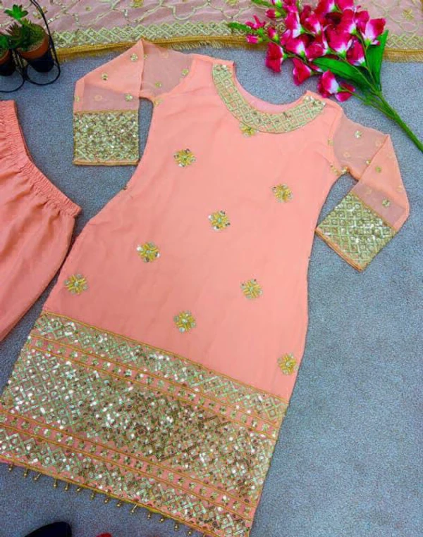 Party Wear Gharara Set Collection  - Xl